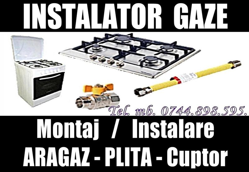 Instalator gaze - autorizat ANRE